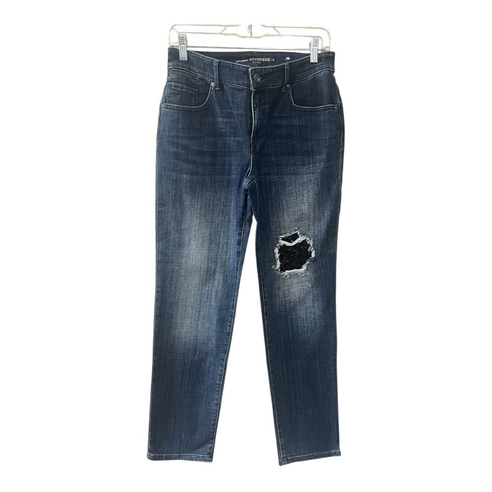 Chico's The Platinum Women’s Boyfriend Jean size 0